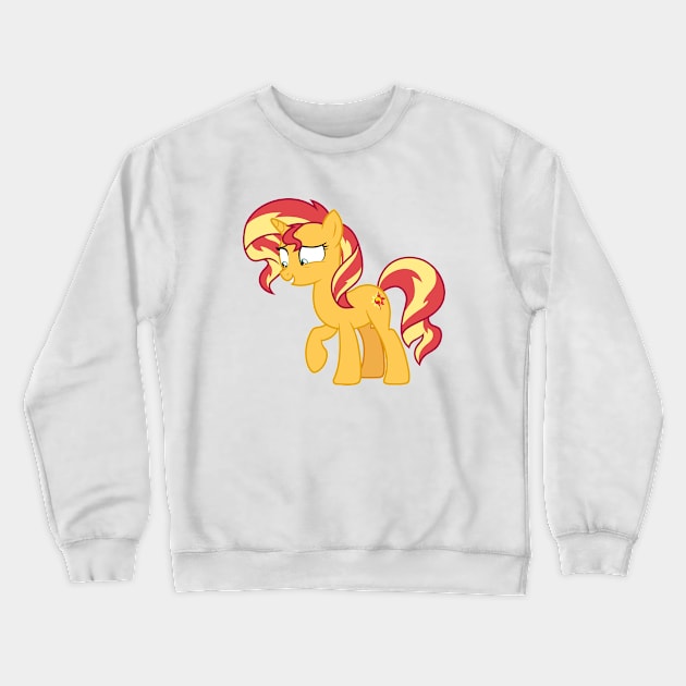 Mirror Magic Sunset Shimmer pony 2 Crewneck Sweatshirt by CloudyGlow